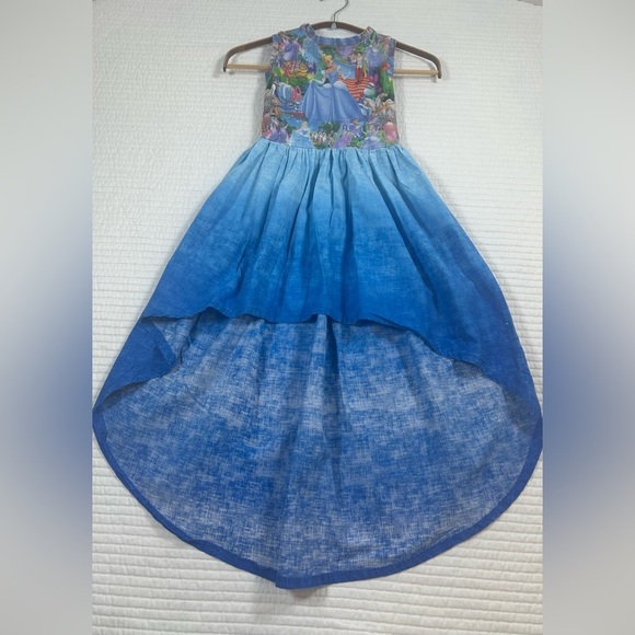 Disney Princess! Little Girls Handmade Cinderella Princess Dress. 👑 ✨ Size 8. - Picture 3 of 6